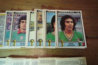 Panini Argentina 78 World Cup Football Stickers - VGC Pick Your Stickers - 1978 2