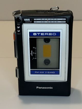 Vintage Panasonic Model No.  Rx - 1950a Fm - Am Stereo Radio Cassette Recorder