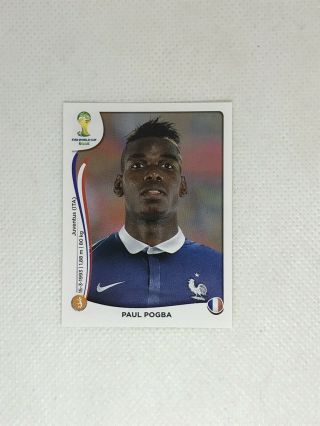 Paul Pogba Panini Fifa World Cup 2018 Russia France Sticker 386