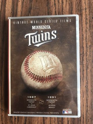 Minnesota Twins: Vintage World Series Films 1987 & 1991 (dvd,  2006)