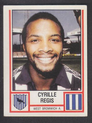 Panini - Football 81 - 337 Cyrille Regis - West Bromwich Albion