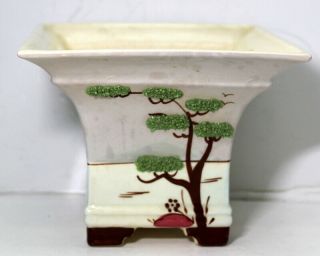 Weil Ware Ming Tree Vase Planter Bonsai California Pottery Vintage