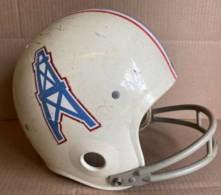 Vintage Texas Houston Oilers Football Helmet Rawlings Hnfl Medium