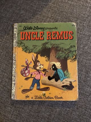 Vintage Walt Disney " Uncle Remus " Little Golden Book; 1947