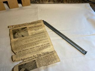Vintage Two - In - One Hemstitcher And Rug Maker Tool