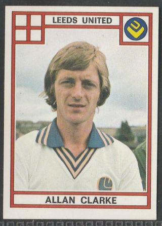 Panini 1978 Football 78 Sticker 172 Leeds Utd Player Alan Clarke
