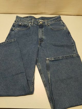 Vintage Levis L2 Baggy Wide Leg Jeans 32x 30 90s Skater Wide Pocket
