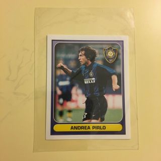 Young Andrea Pirlo 1999 / 1999 Merlin Sticker - Serie A - Inter Ac Milan Brescia