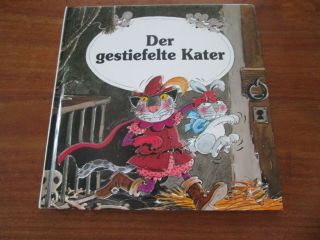 E309) Altes Kinderbuch Der Gestiefelte Kater Agusti Asensio Delphin Um 1990