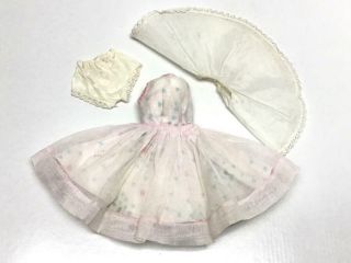 Vintage Vogue Jill Outfit 7514 Pink Organdy Heart Dress,  Tagged