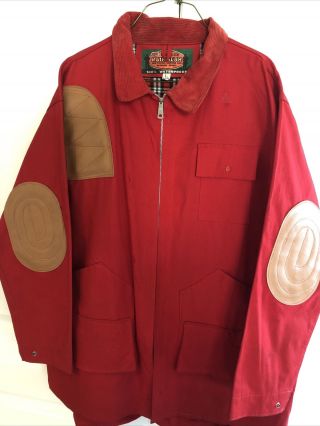 Vtg Wfs Rubberized Rainwear Hunting Coat Lg Waterproof Game Pouch Jacket
