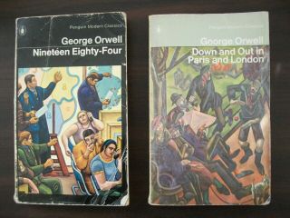 George Orwell Nineteen Eighty - Four & Down And Out In Paris And London Penguin Pb