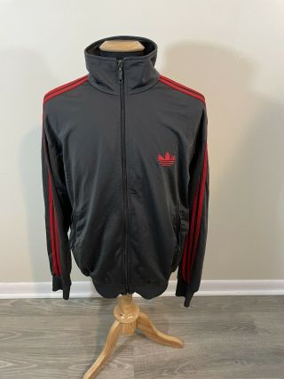 2008 Vintage Adidas Originals Firebird Black Track Jacket Mens Size Xl