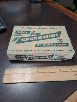 Vintage Chewing Gum Store Counter Display Box