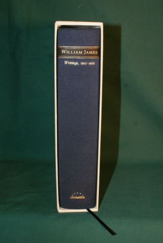 Library Of America 38 - William James - " Writings 1902 - 1910 " First Printing