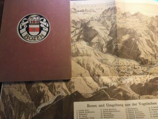 Alter Reiseführer Ca.  1900 Bozen Südtirol Italien