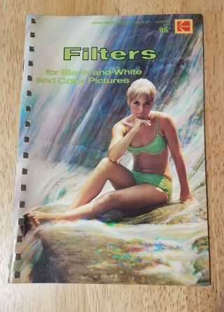Vintage 1971 Kodak Filters For Black And White And Color Pictures Book