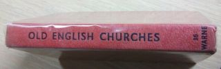 Vintage 1965 The Observer ' s Book Of Old English Churches by Lawrence E.  Jones 2