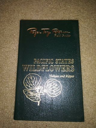 Pacific States Wildflowers Roger Tory Peterson Field Guide Easton Press Leather