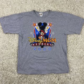 Vintage 2000 Walt Disney World Disney Mgm Studios On With The Show T Shirt Xl