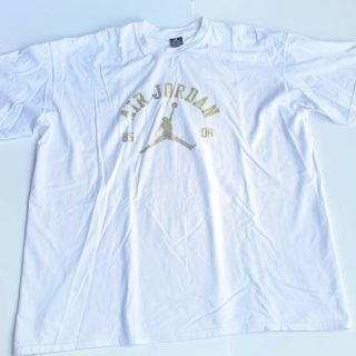 Vtg 1985 - 2006 Air Jordan Brand Michael Xxl White/gold T - Shirt Nike Basketball