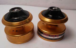 Vintage Penn Part Spinfisher 4300 Ss - 2 Spools / Spool - Fishing Reel Parts