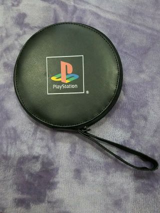 Vintage Sony Playstation Ps1 Ps2 Ps3 20 Game Carrying Case Disc Holder Xbox Wii