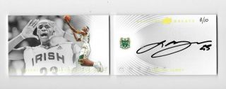 2013 Upper Deck All Time Greats Big Signatures Lebron James Auto /10 All - Time