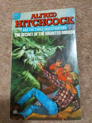 The Secret Of The Haunted Mirror Alfred Hitchcock Three Investigators 1981 Book