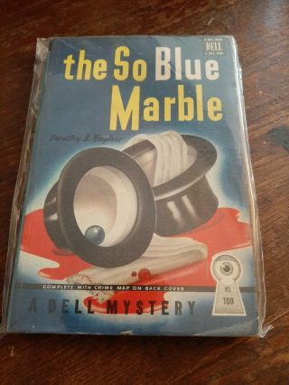 Paper Back Book The So Blue Marble Dell Mystery Vg