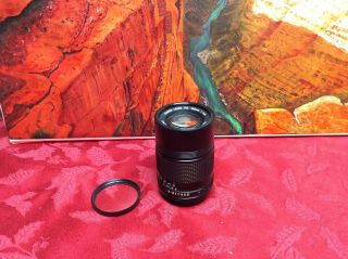 Vintage Canon Camera Lens Fd Mount 135mm 1:3.  5 - And Clear