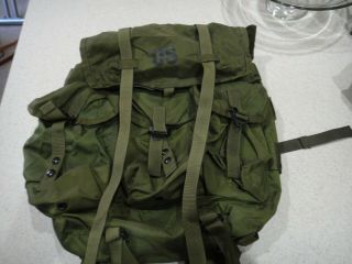 Vintage Military Field Pack Backpack Lc - 1