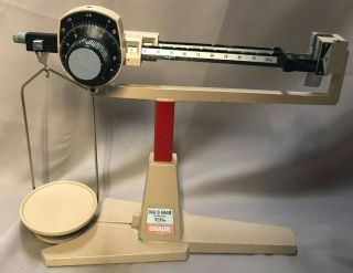 Ohaus Dial - O - Gram 310g Beam Balance Scale Vintage 1538