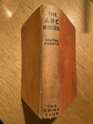 The Abc Murders By Agatha Christie.  1936 Hb