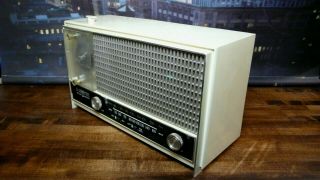 Vtg.  Zenith Solid State AM/FM Alarm Clock Radio Model A - 464 - L Parts 2