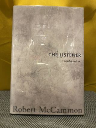 The Listener Robert Mccammon Cemetery Dance Trade Hc A Novel Of Suspense 1st Ed