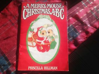 A Merry - Mouse Christmas Abc Priscilla Hillman,  Lovely Poetry Paperback