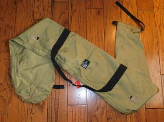 Outdoor Products Skiing Travel Bag Canvas Old School Vintage Ski Bag Made In Usa
