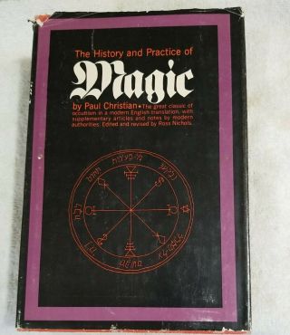 The History And Practice Of Magic Volumes 1 And 2 Together Paul Christian Hbdj