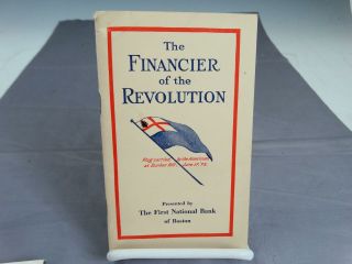 Robert Morris: Financier Of The American Revolution Mini 1914 Soft Cover Book