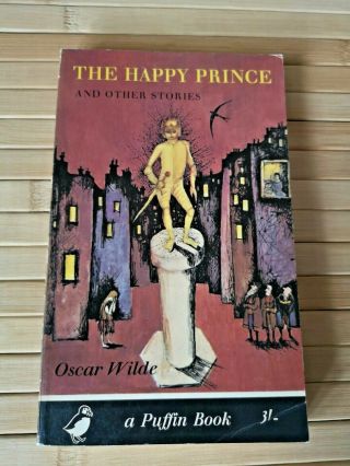 The Happy Prince And Other Stories By Oscar Wilde 1966 Uk Puffin 1st Pb