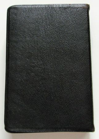 Holy Bible KJV vintage leather w/ case 3