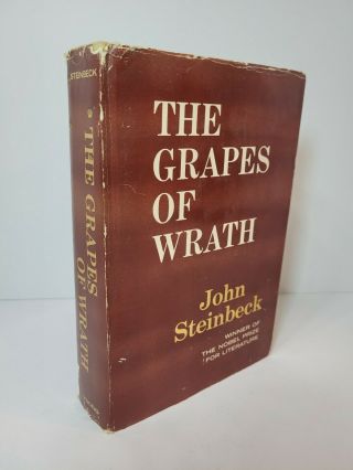 John Steinbeck The Grapes Of Wrath Vintage Book Club Edition 1939