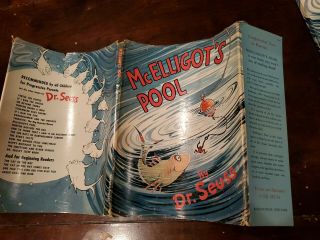 Dr Seuss McELLIGOT ' S POOL 1st/Early Edition 1947 - 295/295 HC DJ (1962 Ed.  ?) 3