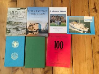 4 Books On Folkestone - History