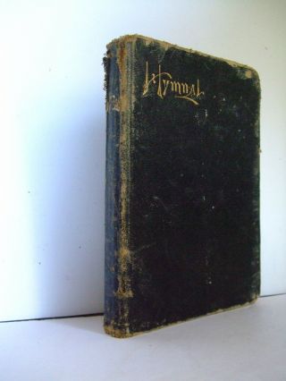 1887 Leather Hymnal According To The Use Of The Protestant Episcopal Church