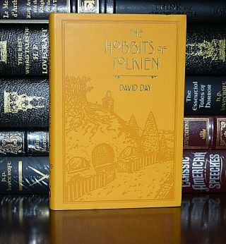 Hobbits Of Tolkien By David Day Lord Of Rings Illustrated Deluxe Leather Feel