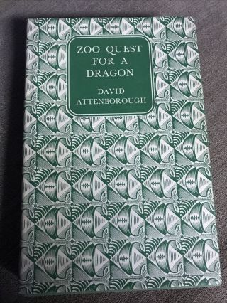 Zoo Quest For A Dragon David Attenborough 1959 Companion Book Club Edition