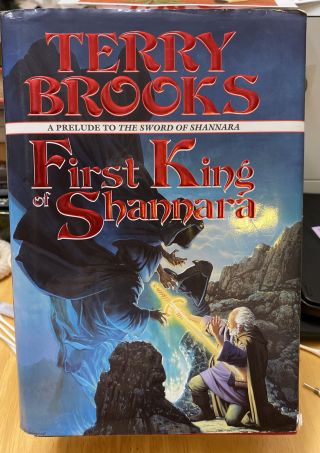 Terry Brooks First King Of Shannara Hard Cover Dj First Ed First Printing 1996