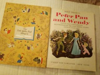 Little Golden Book Peter Pan And Wendy (1952; First Edition)